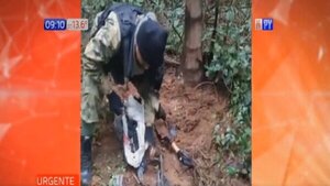 Encuentran enterradas las armas de policías asesinados en Puentesiño | Noticias Paraguay