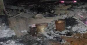 La Nación / Fatal incendio en vivienda de Caazapá: todos los integrantes de una familia fallecieron