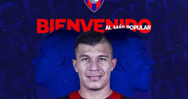 Braian Samudio, tras su presentación oficial en Cerro: “Estoy muy feliz de estar acá”