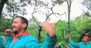 La Nación / Equipo de minga ambiental trabajó al ritmo del Gogo Dance