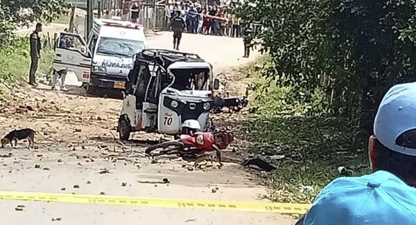 Diario HOY | Bomba mata a una niña y a otras tres personas en el sur de Colombia