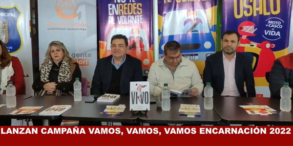 LANZAN LA TRADICIONAL CAMPAÑA DE EDUCACIÓN VIAL EN ENCARNACIÓN
