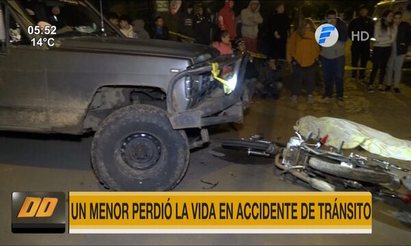 Menor muere en accidente de tránsito en Luque - PARAGUAYPE.COM