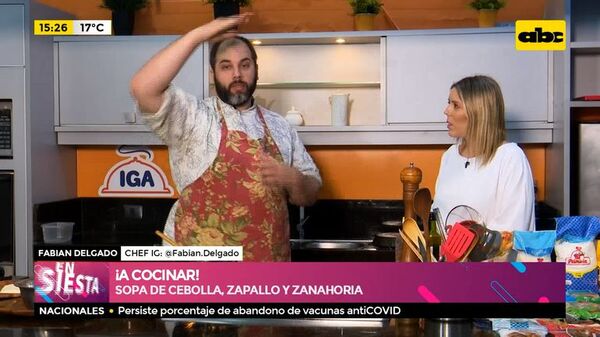 ¡A cocinar! ¡Sopa de cebolla, zapallo y zanahoria! - Ensiestados - ABC Color