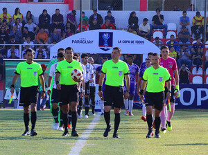 Árbitros para la quinta semana de la Copa Paraguay