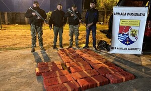 Armada paraguaya incauta cerca de 200 kilos de marihuana en Canindeyú - Megacadena — Últimas Noticias de Paraguay