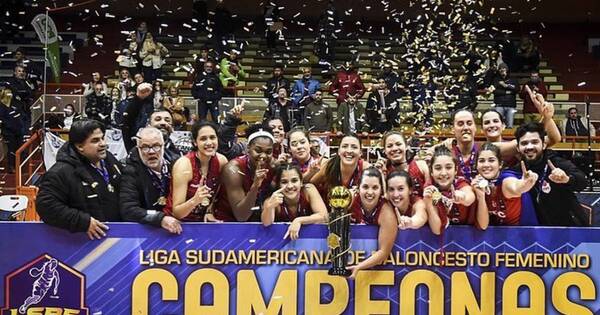La Nación / Equipo femenino “Félix Pérez Cardozo” se consagró campeón del Sudamericano de Básquetbol