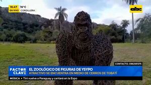 El zoológico de figuras de Ysypo: Atractivo que se encuentra en medio de cerros de Tobatí - Factor Clave - ABC Color