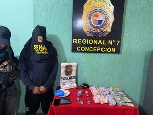 SENAD detuvo a proveedor de crack en Concepción
