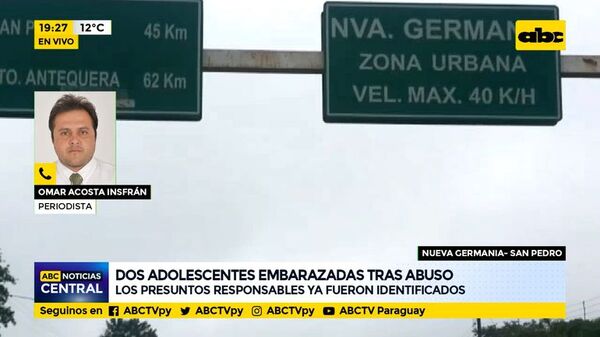 Dos adolescentes embarazadas tras abuso: Los presuntos responsables ya fueron identificados - ABC Noticias - ABC Color