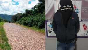 Detienen a expareja de mujer que cayó de un camión y murió en Pirapey