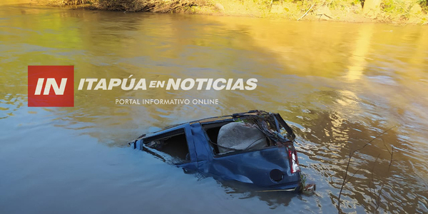 HOMBRE MUERE TRAS CAER CON SU VEHÍCULO A UN ARROYO EN NARANJITO