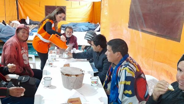 Albergue de la SEN casi llega a tope con la última noche de frío