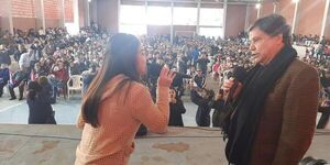 Euclides de gira por San Pedro en su campaña por la presidencia - Nacionales - ABC Color