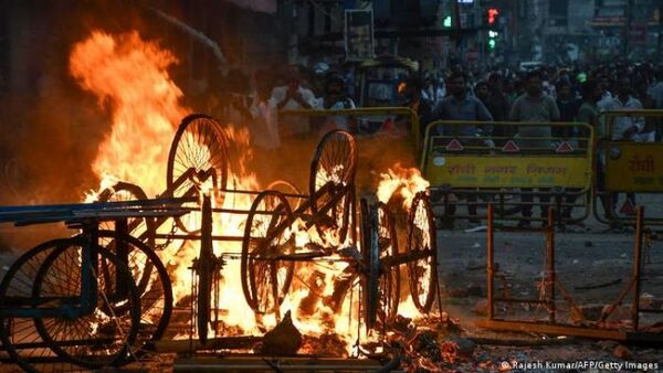 India: al menos dos muertos en protestas por comentarios sobre Mahoma
