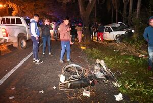 Accidente de tránsito deja un muerto y tres heridos graves - Policiales - ABC Color