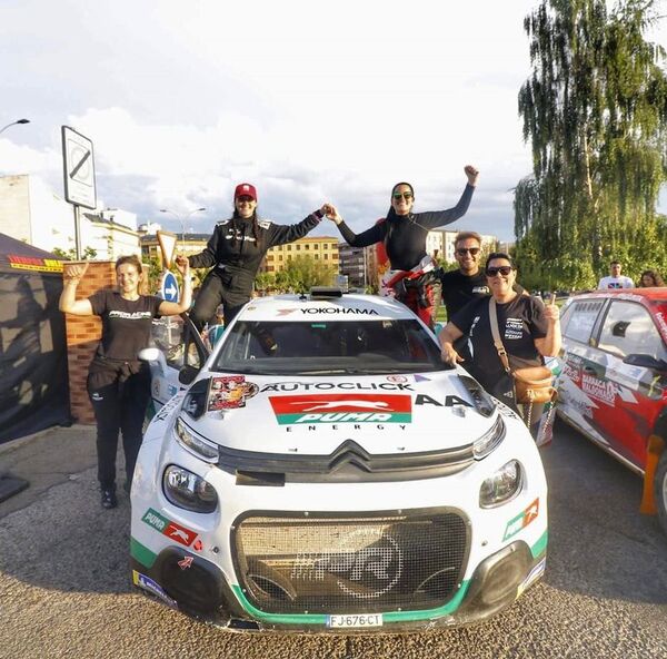 Andrea Lafarja cierra 10ª el Rally Reino de León - ABC Motor 360 - ABC Color