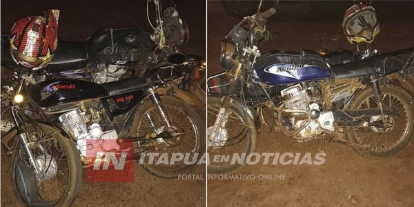  CHOQUE ENTRE MOTOCICLETAS DEJA UN FALLECIDO EN EDELIRA