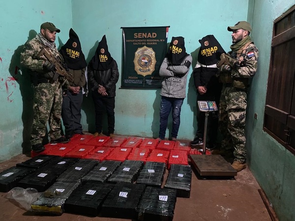 Militar es detenido con más de 212 kilos de marihuana | 1000 Noticias