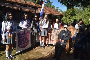 San Patricio: Rinden homenaje a excombatiente de la Guerra del Chaco  - Nacionales - ABC Color
