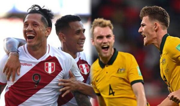 Perú y Australia se enfrentan por el boleto a Qatar 2022
