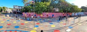 Una plaza en una rotonda propone a los fernandinos salir a disfrutar - Nacionales - ABC Color