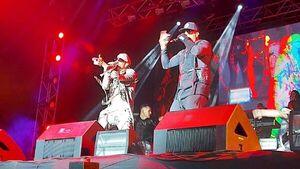 Miles de personas despidieron a Wisin y Yandel en Asunción