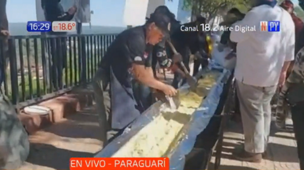 Paraguarí: La sopa paraguaya más larga del mundo - PARAGUAYPE.COM