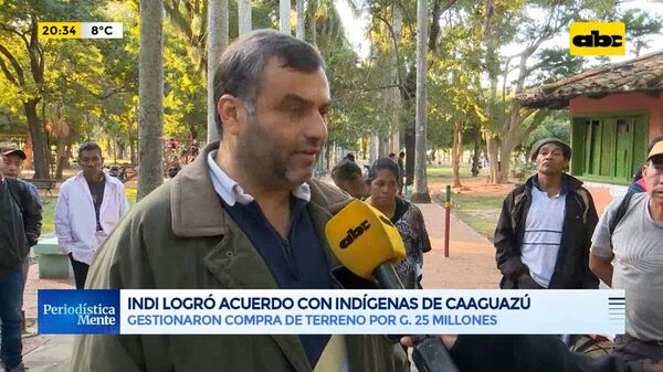 INDI logró acuerdo con nativos de Caaguazú - ABC Noticias - ABC Color