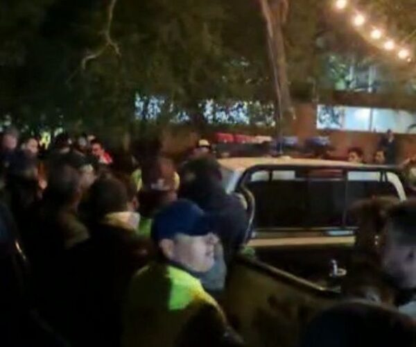 Ladrones en fiestas chuchis: pillados, garroteados y presos (VIDEO)