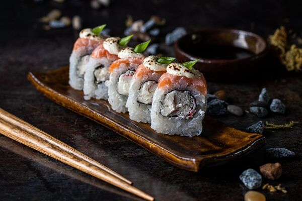 Comida japonesa con calidad premium