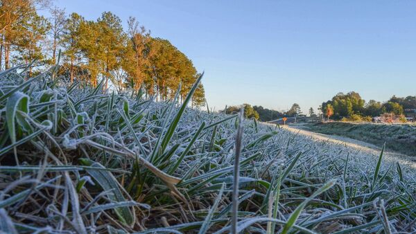 Meteorología registra temperaturas bajo cero en Itapúa y el Chaco