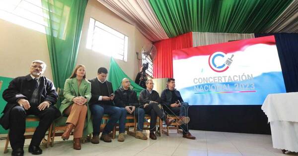 La Nación / Fleitas minimiza ausencia de precandidatos en firma de acuerdo de la concertación
