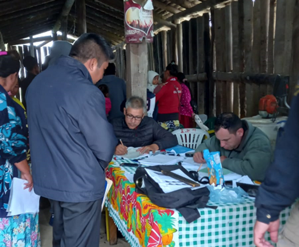 Jornada de cedulación y expedición de carnet se realizó en comunidades indígenas Kelyenmagategma y Redención - .::Agencia IP::.