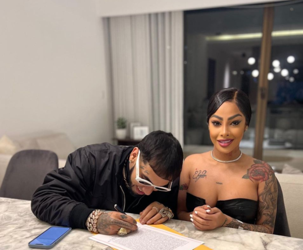Ya es oficial: Anuel y Yailin se casan y celebran gran fiesta - C9N