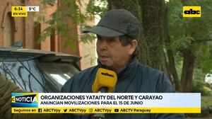 Comunidades de San Pedro y Caaguazú se movilizarán este miércoles en Asunción - Nacionales - ABC Color