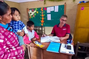 Se brindó asistencia a las comunidades indígenas kelyenmagategma y redención