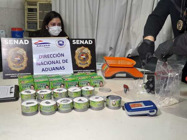 Descubren drogas en paquetes de encomiendas en el aeropuerto Silvio Pettirossi - Megacadena — Últimas Noticias de Paraguay