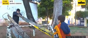 Plaza General Patricio Escobar, olvidada por “Nenecho”  Rodríguez - Nacionales - ABC Color