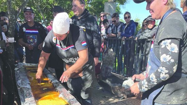 Liquidaron en un flash la súper sopa en cerro de Paraguarí