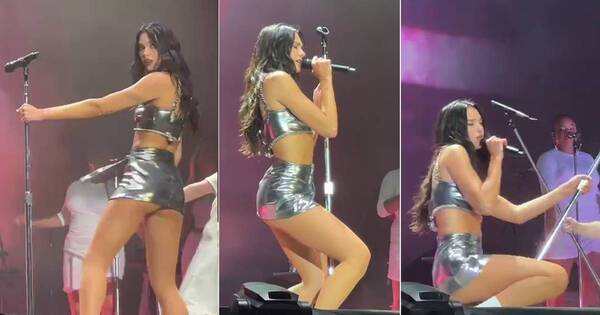 La Nación / Ultra sensual baile de Dua Lipa en un show se viraliza