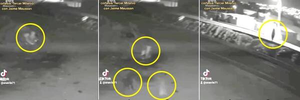 Crónica / [VIDEO] Muestran imágenes de “algo” flotando por los aires