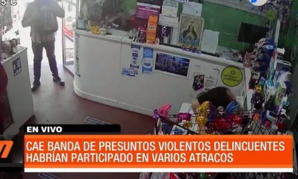 Cae banda de delincuentes que opera en Central | Telefuturo