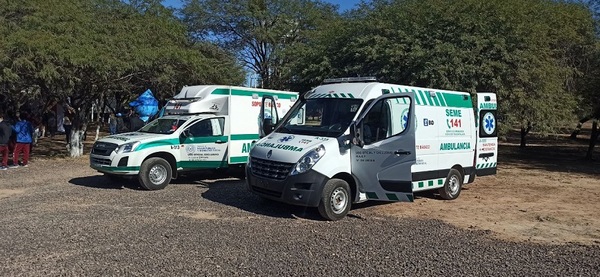 Entregan ambulancias a Región Sanitaria de Boquerón para aumentar capacidad de respuesta - .::Agencia IP::.