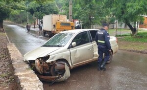 Imputan a joven que robó G. 10 mil y chocó en su huida