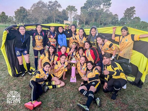 Escuela Municipal de Fútbol de CDE se consagró campeón del Torneo Paranaense - Noticde.com