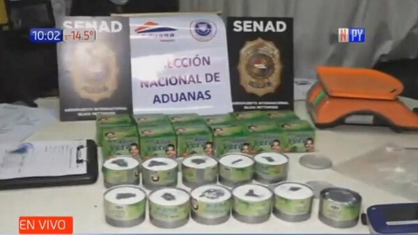 Incautan cocaína en productos de belleza en Aeropuerto Silvio Pettirossi - PARAGUAYPE.COM