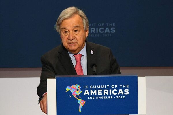 Guterres alerta de “caos climático” agravado por la inacción y la guerra - Mundo - ABC Color