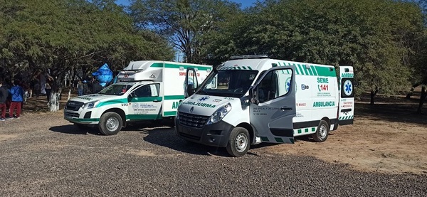Diario HOY | Región Sanitaria del Chaco recibió 2 ambulancias