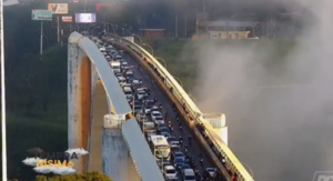 Accidente fatal paralizó el tránsito en el Puente de la Amistad
